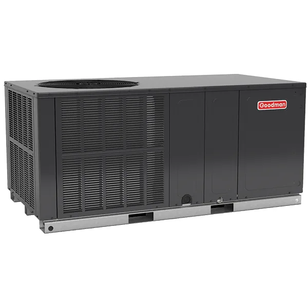 Packaged rooftop air conditioning unit of the kind stocked at Banos HVAC Supply