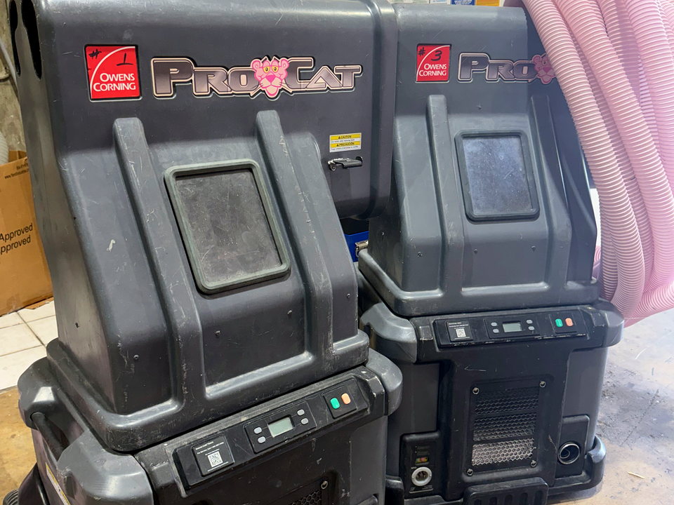 ProVac insulation blowing machines available at Banos HVAC Supply