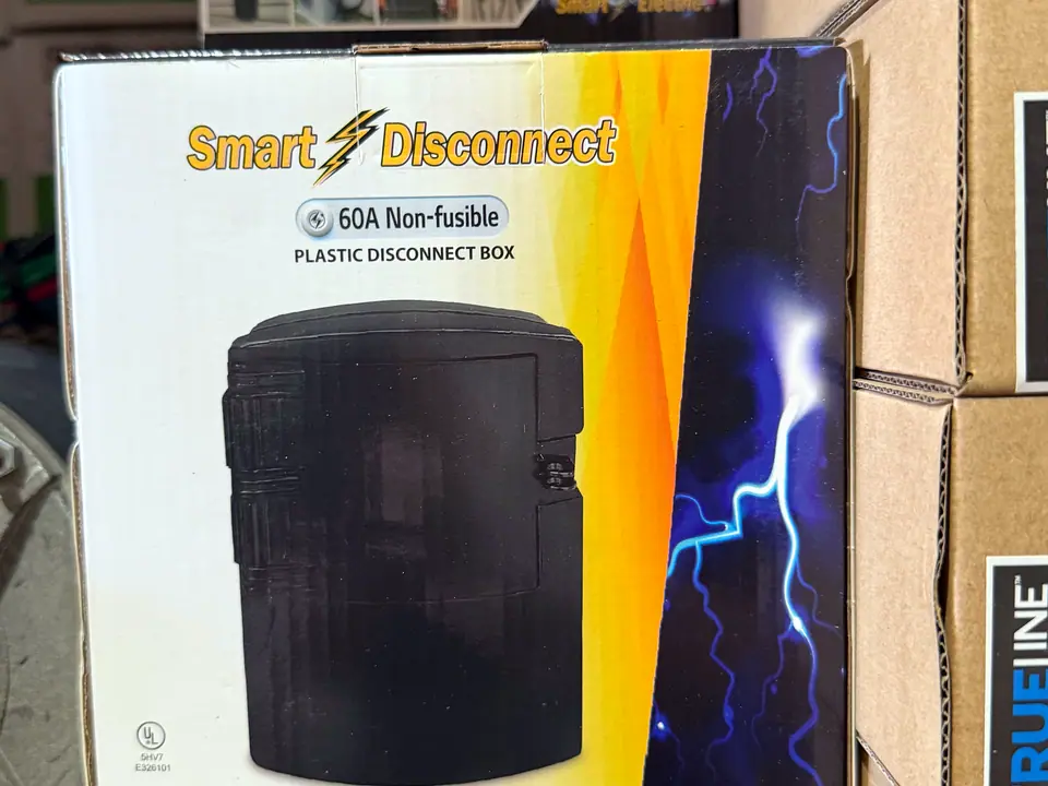 Smart Disconnect pull-out safety switch available at the counter