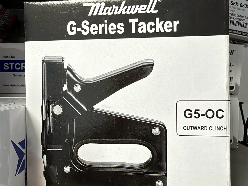 Markwell G-Series outward clinch tacker in stock